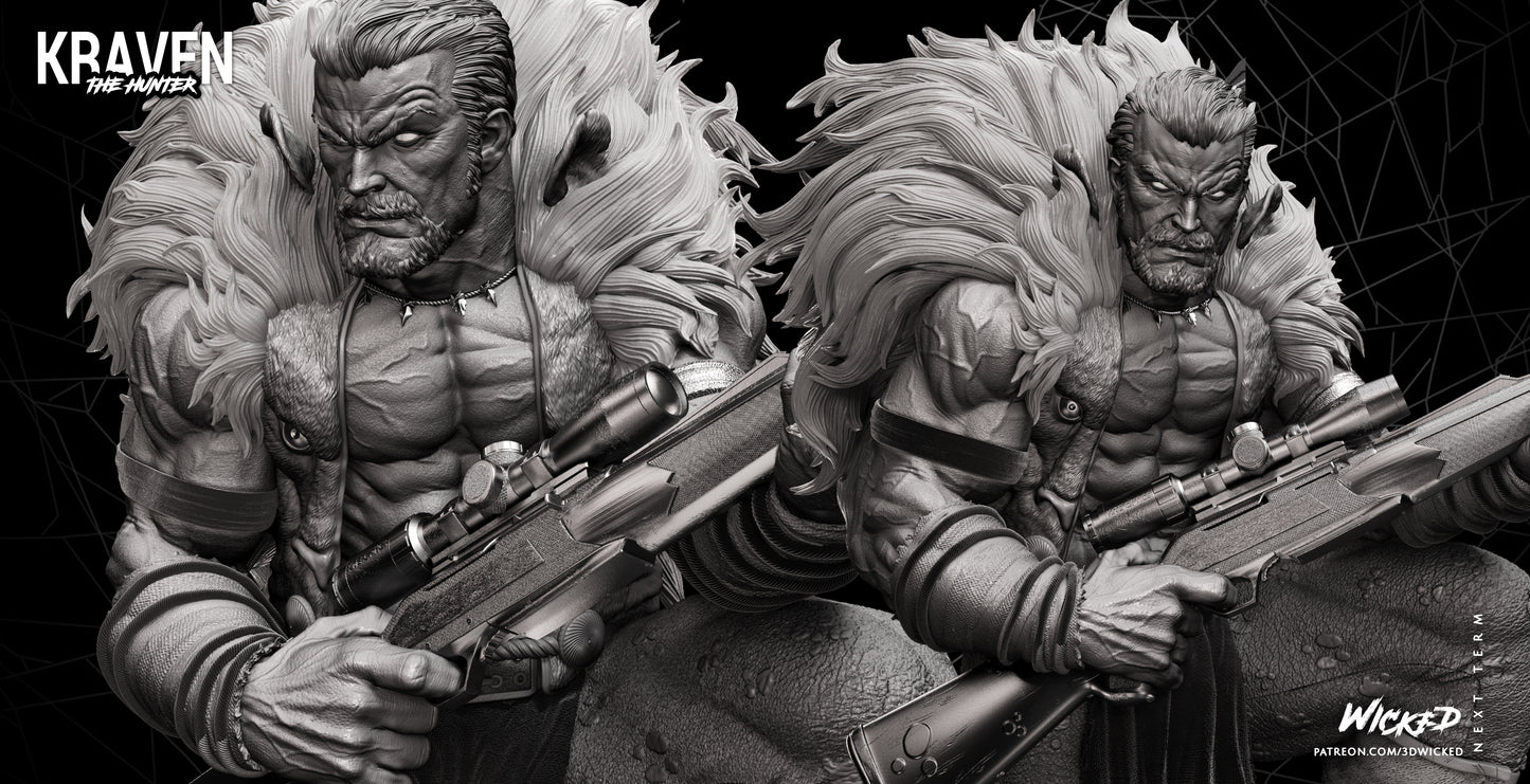 Kraven Statue