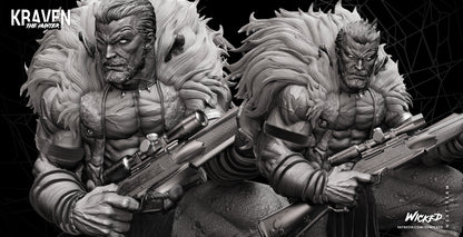 Kraven Statue
