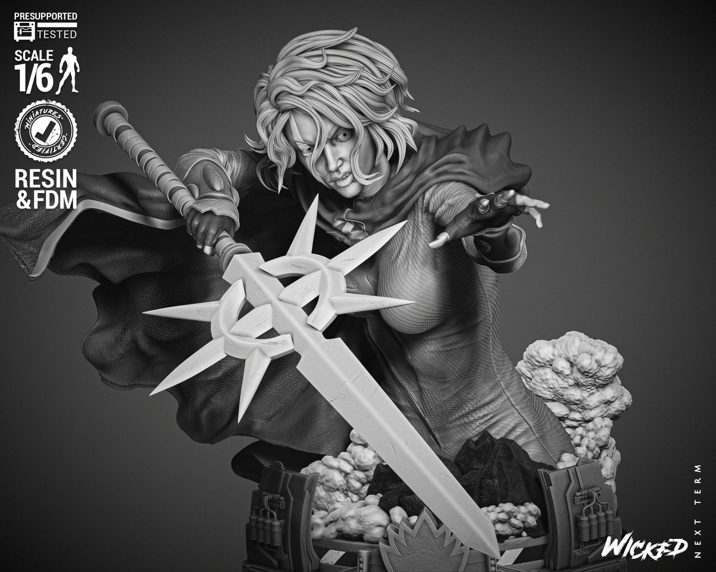 Marvel Quasar Bust