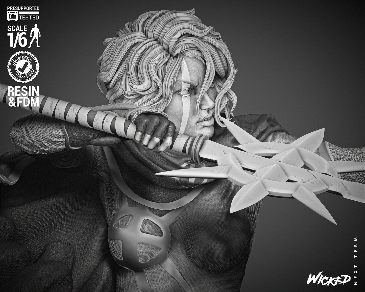 Marvel Quasar Bust