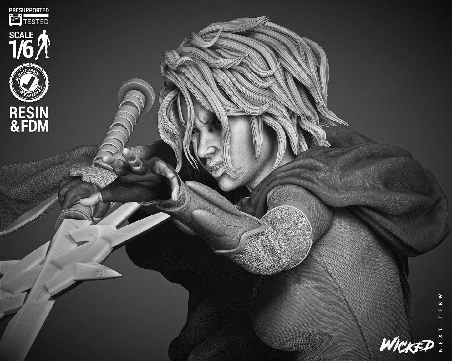 Marvel Quasar Bust