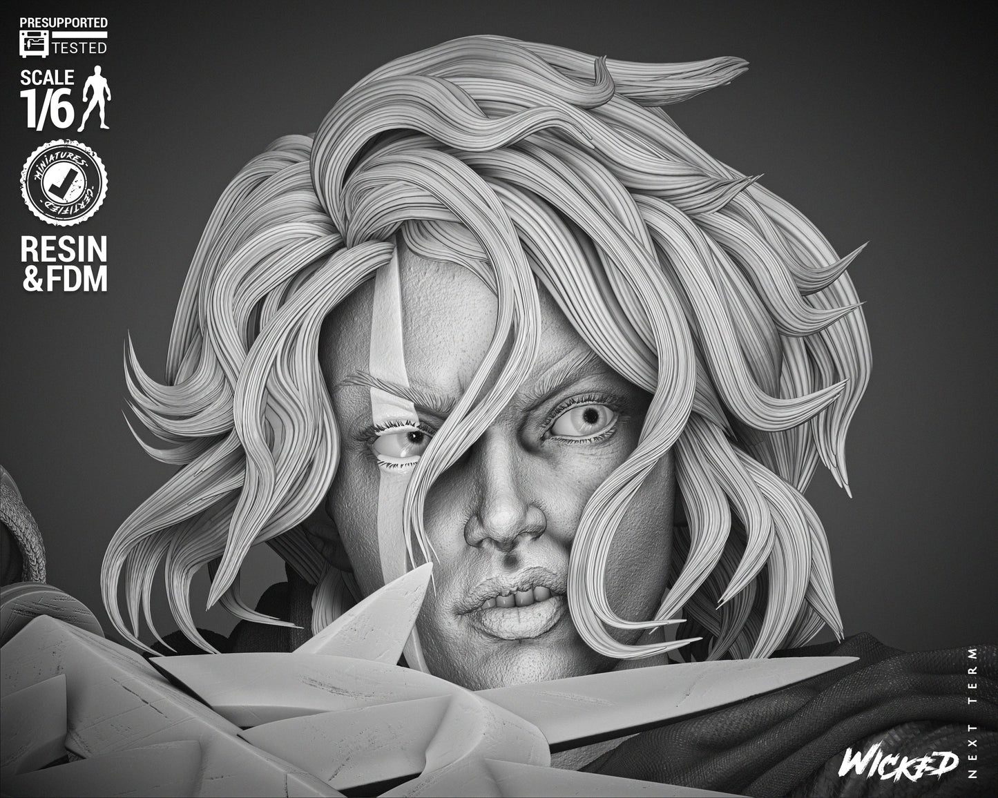 Marvel Quasar Bust