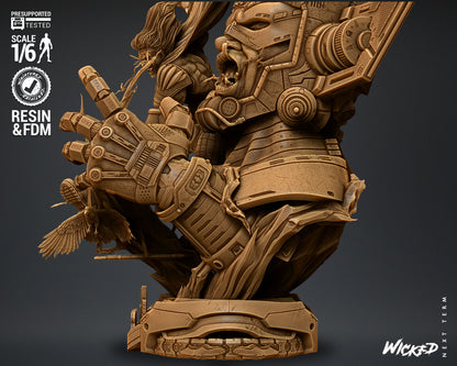 Thor VS Galactus Diorama