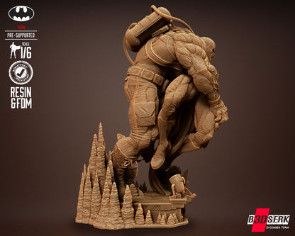 Bane VS Batman Diorama
