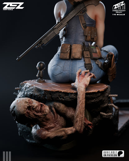 Jill Valentine Statue