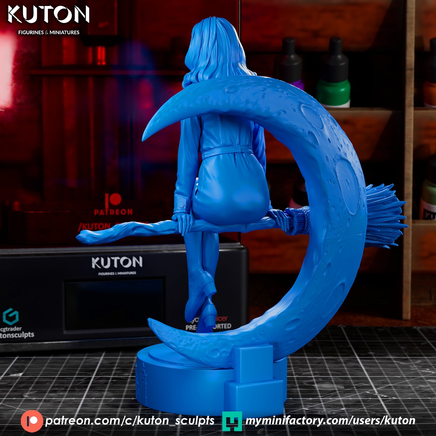 Bewitched Statue 3D-Printed Kit