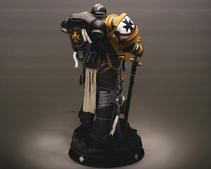 The Templar Statue 3D-Printed Kit