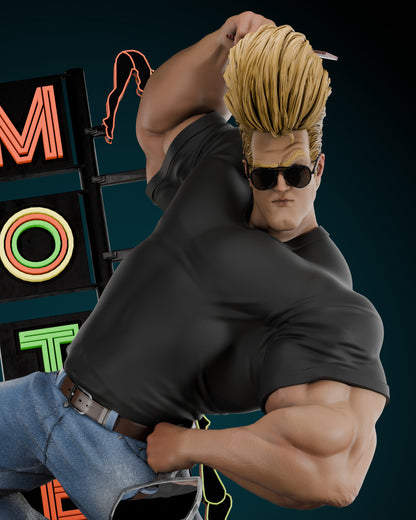 Johnny Bravo Statue