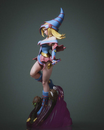 Dark Magician Girl Statue 3D-Printed Kit