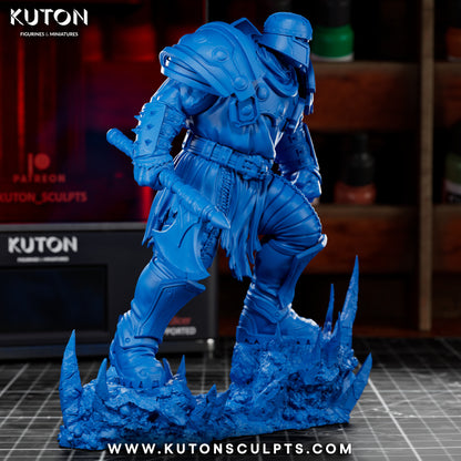 Ram Man Statue 3D-Printed Kit