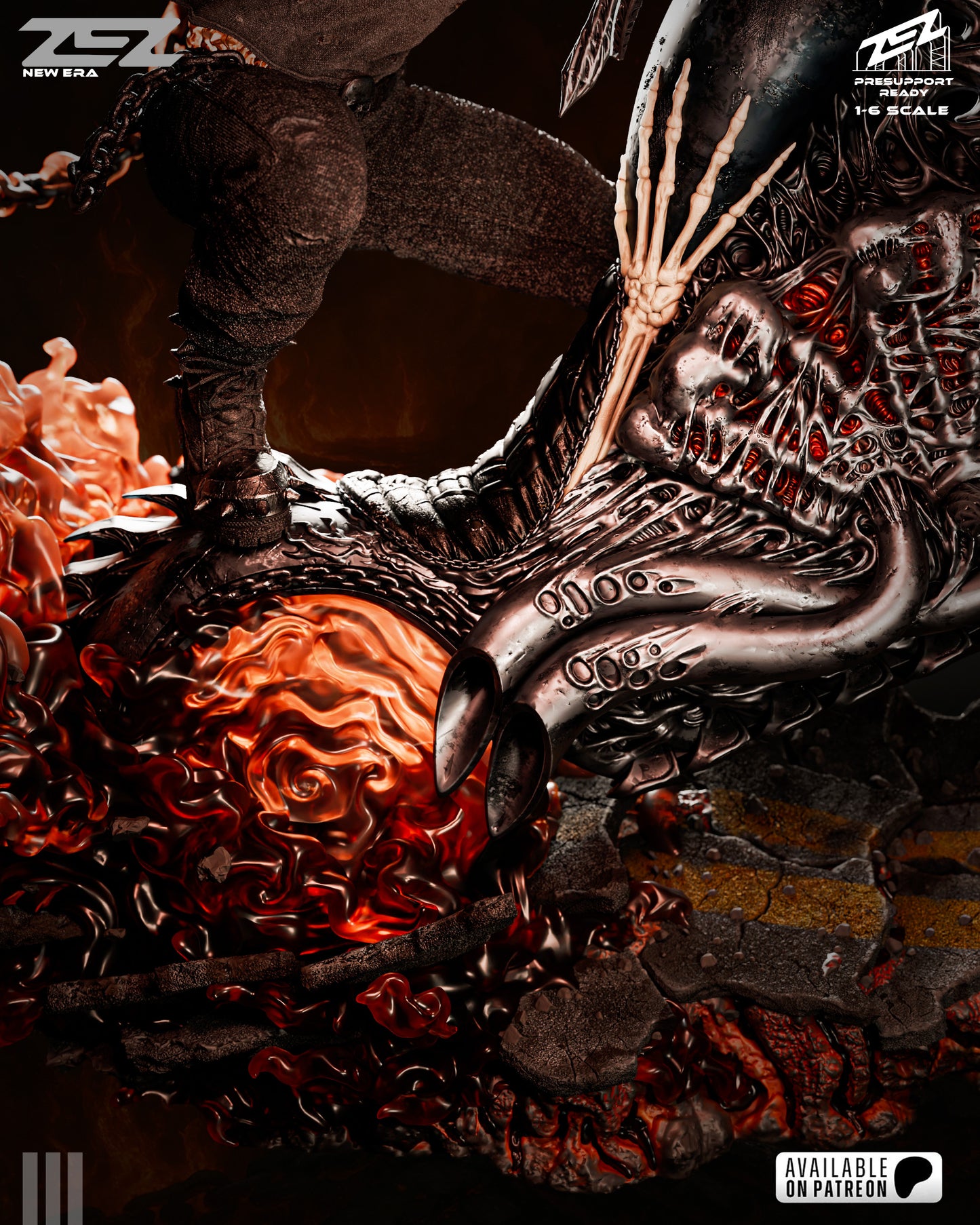 Ghost Rider Statue