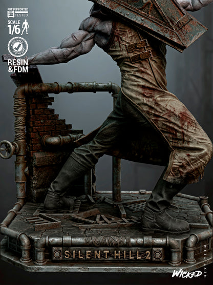 Pyramid Head Statue 3D-Printed Kit
