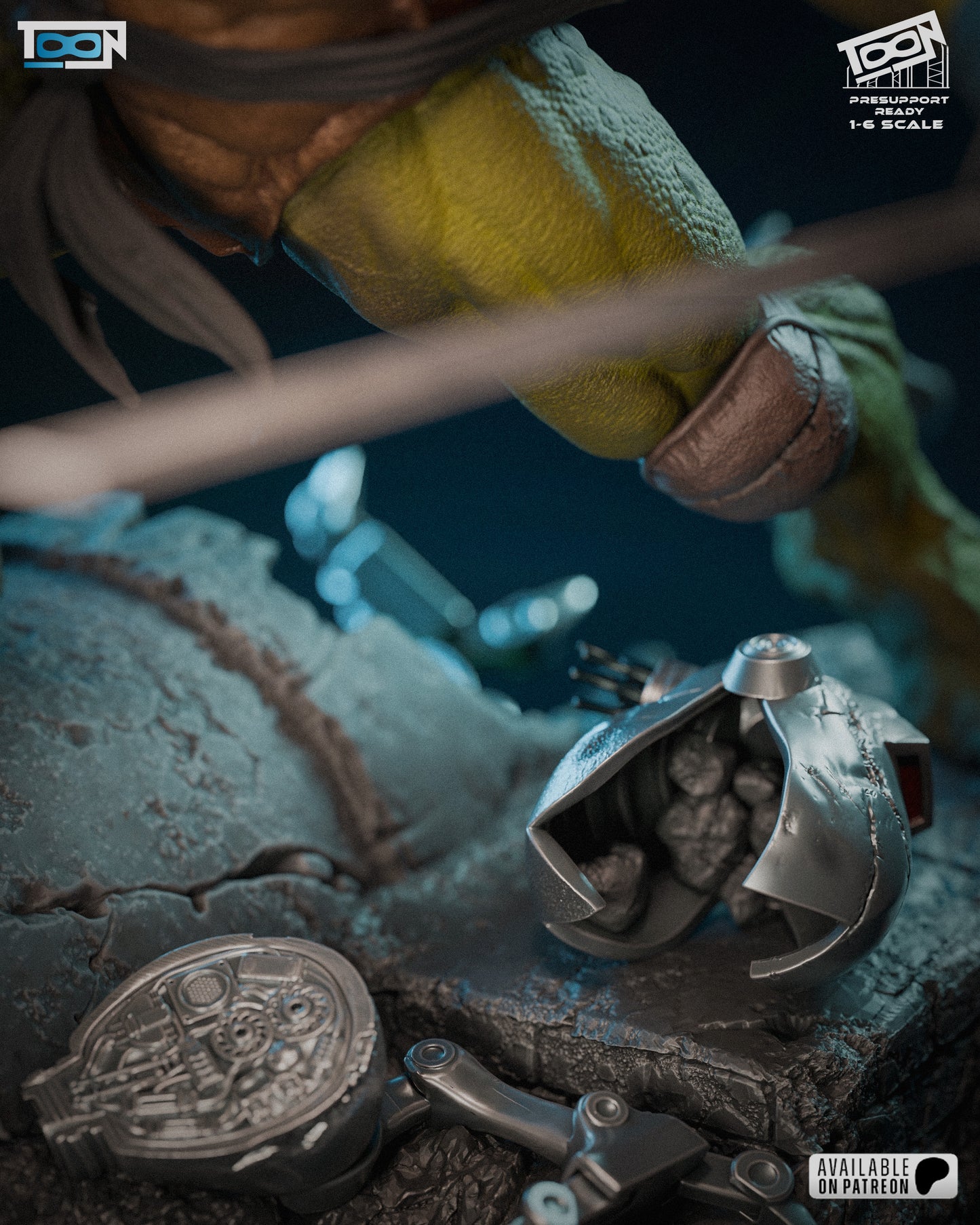 Leonardo TMNT Statue