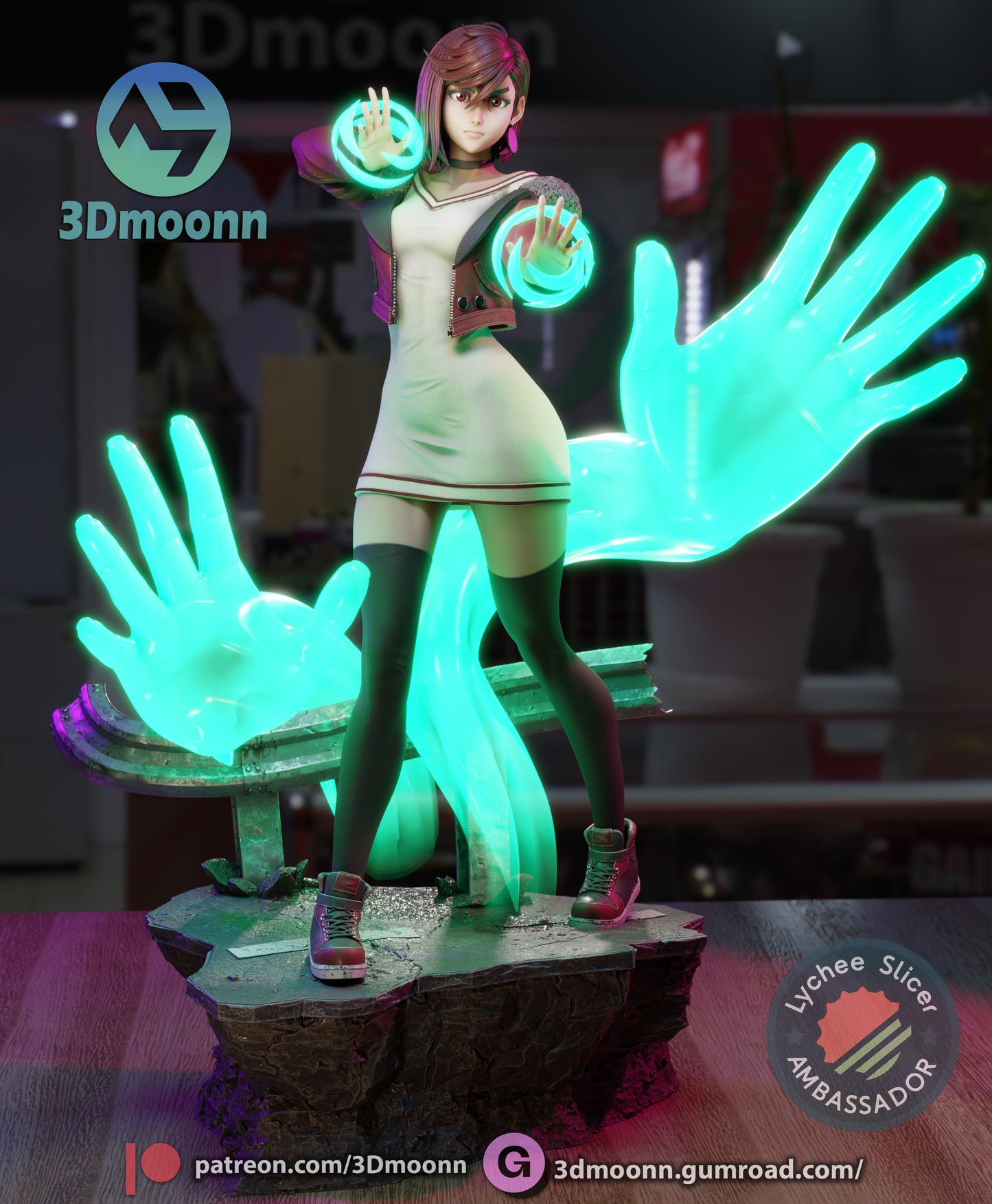 Momo Ayase Statue