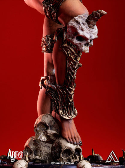 Queen Of The Damned Statue 3D-Printed Kit