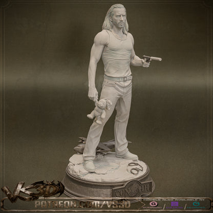 Cameron Poe Con-Air Statue 3D-Printed Kit