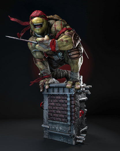 Raphael TMNT Statue 3D-Printed Kit