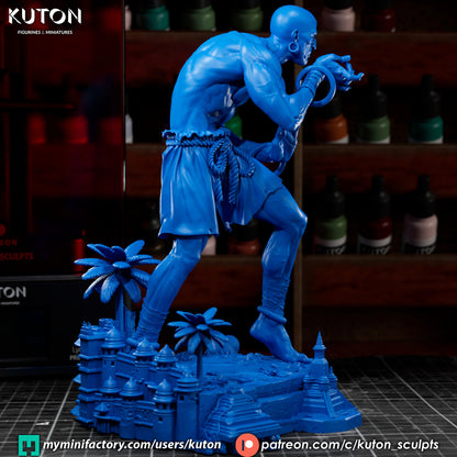 Dhalsim Statue 3D-Printed Kit