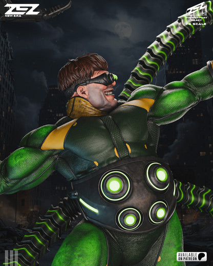 Doc Ock Statue 3D-Printed Kit