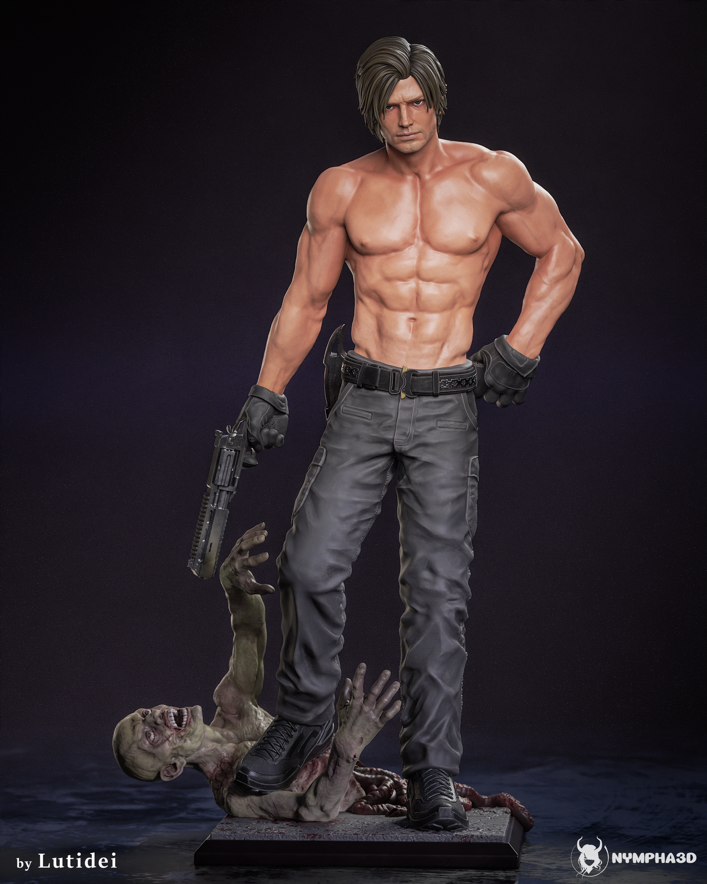 Leon Kennedy Statue
