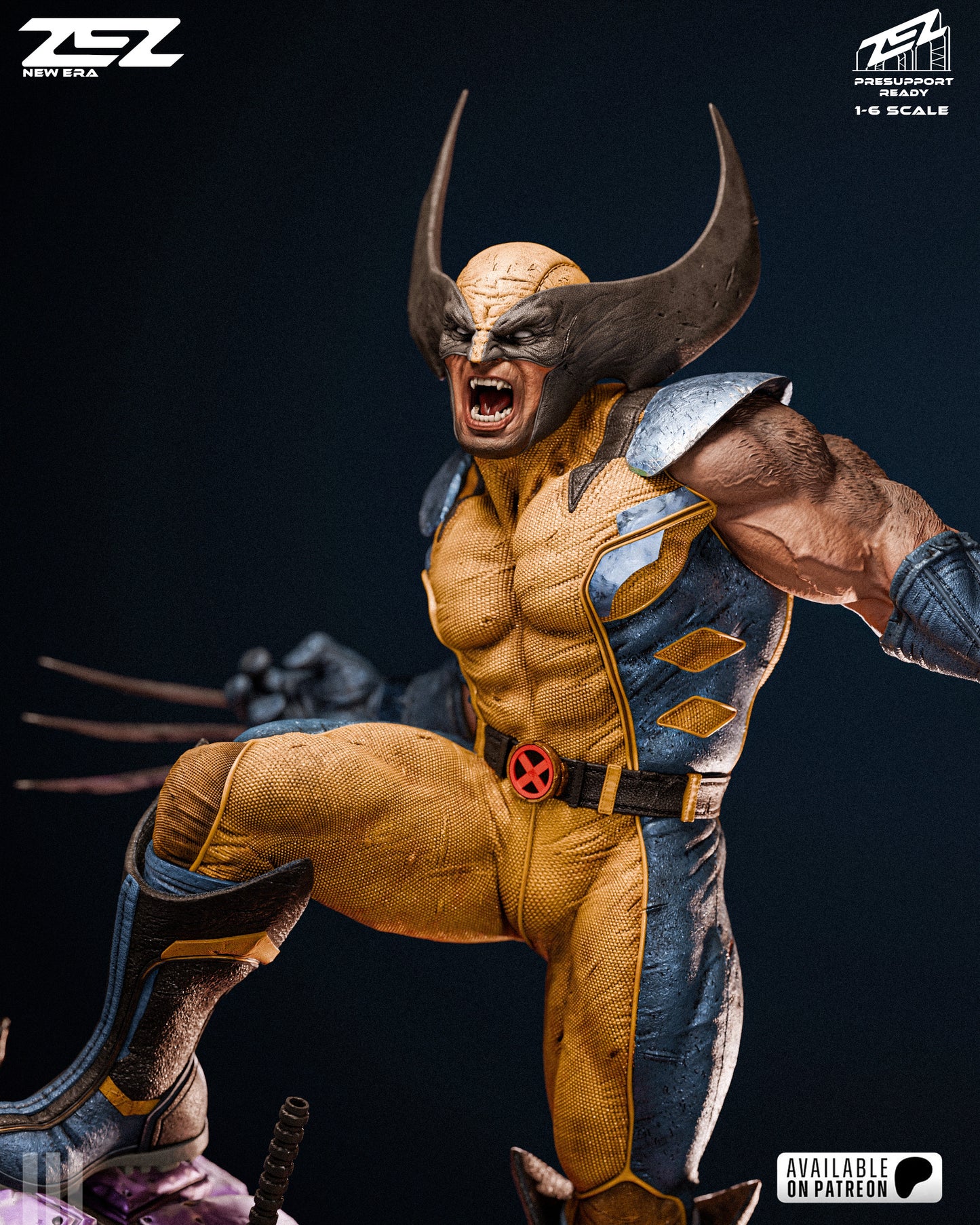 Wolverine Statue