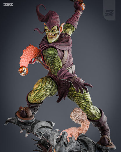 Green Goblin Statue 3D-Printed Kit