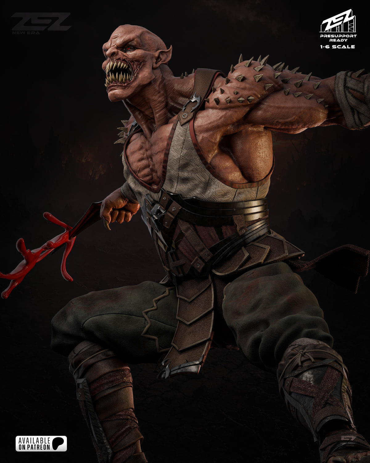 Baraka Statue 3D-Printed Kit
