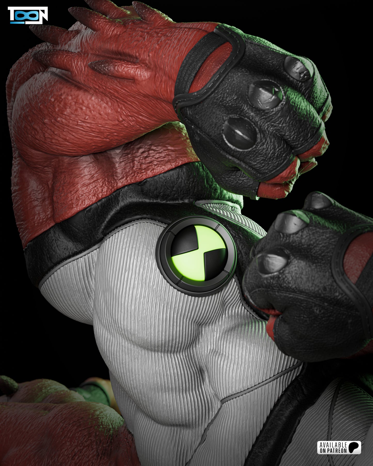 Four Arms Statue