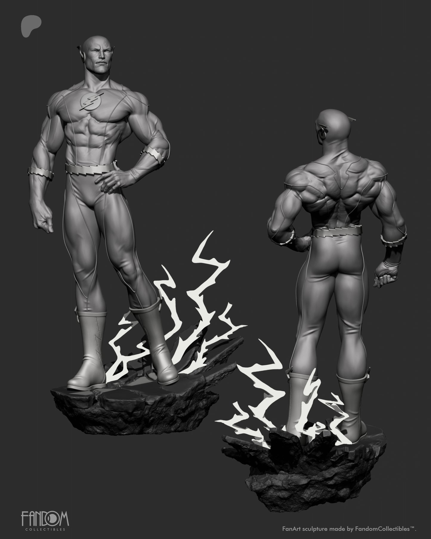 Flash Statue
