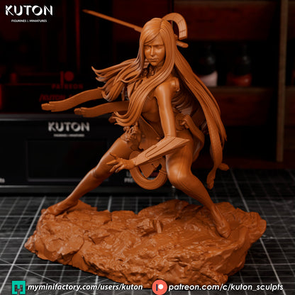 Raven Statue 3D-Printed Kit