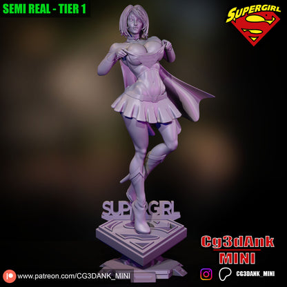 Supergirl Statue