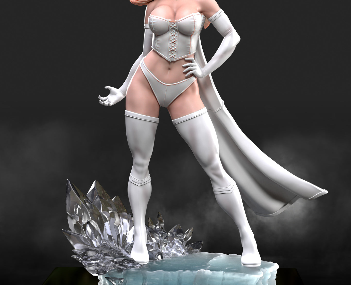 Emma Frost Matc3D Statue