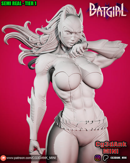 Batgirl Statue 3D-Printed Kit