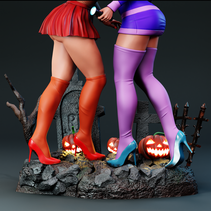 Daphne And Velma Statue