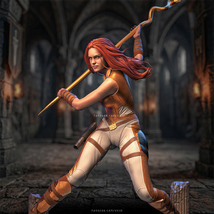 Teela Statue 3D-Printed Kit