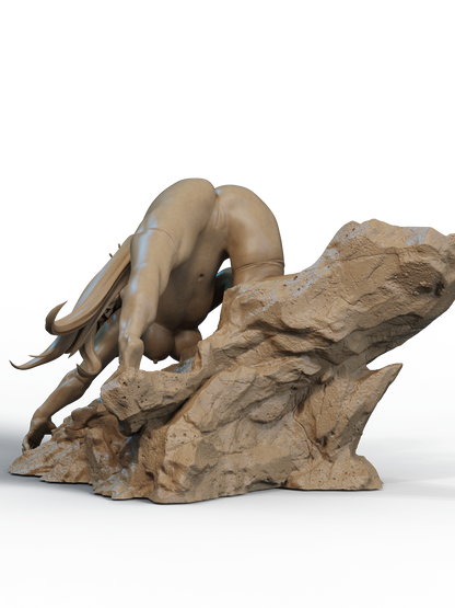 Yoruichi Statue