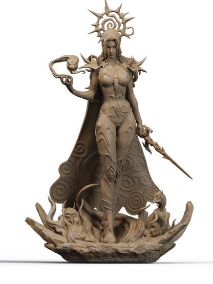 Hela Statue 3D-Printed Kit