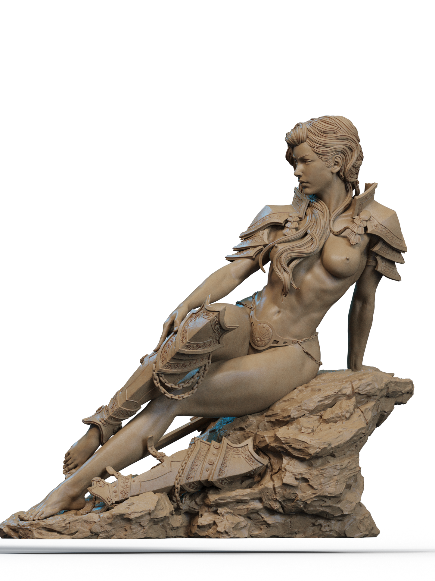 The Ember Queen Statue 3D-Printed Kit