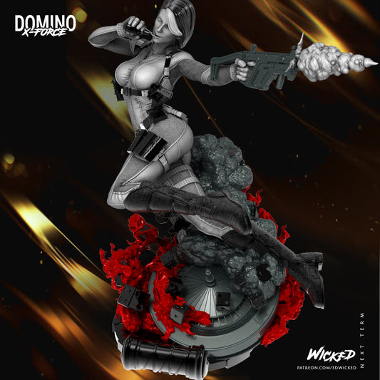 Domino X-Force Statue