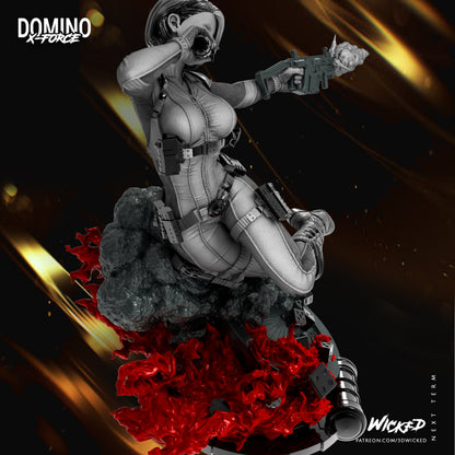 Domino X-Force Statue