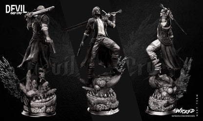 Dante (Devil May Cry) Statue