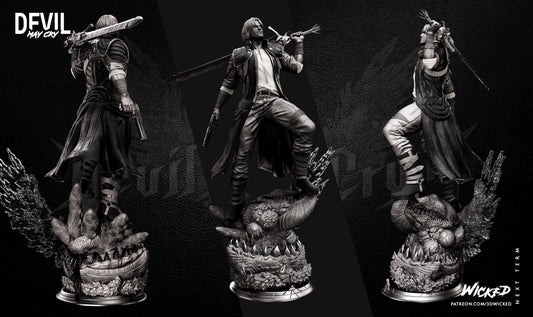 Dante (Devil May Cry) Statue