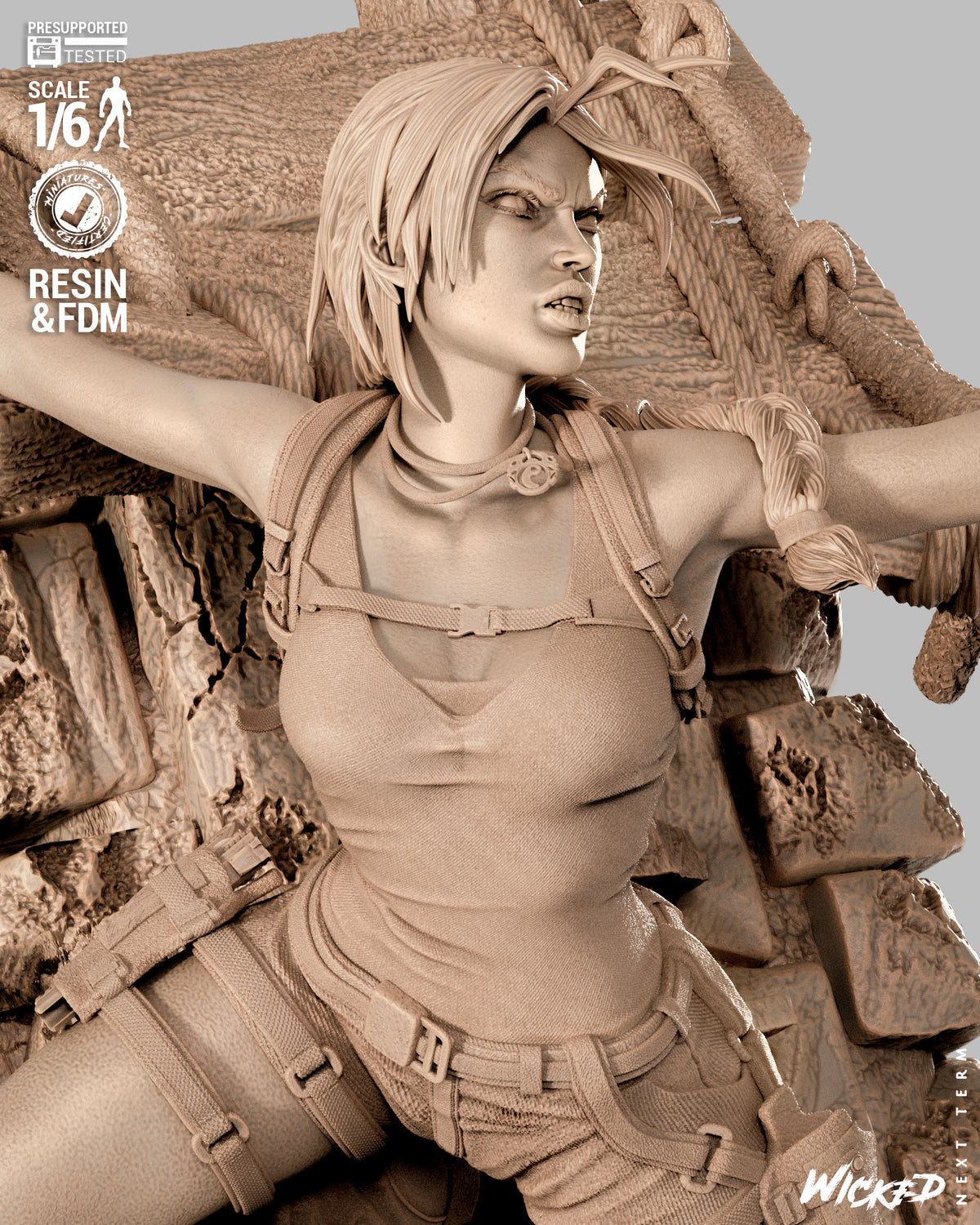 Lara Croft Statue