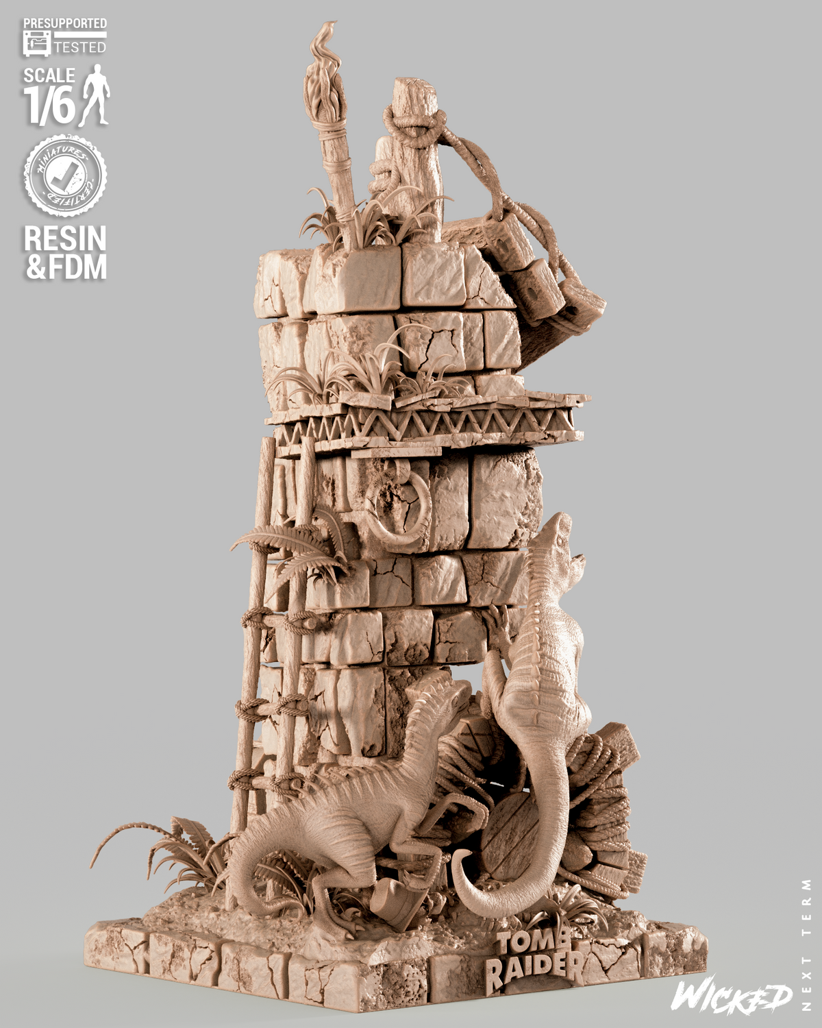 Lara Croft Statue