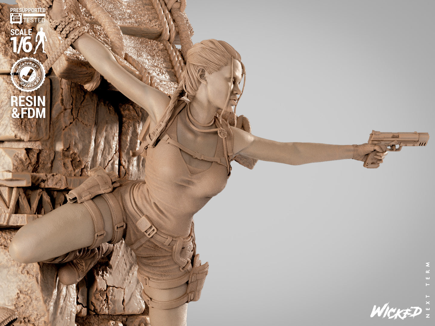 Lara Croft Statue