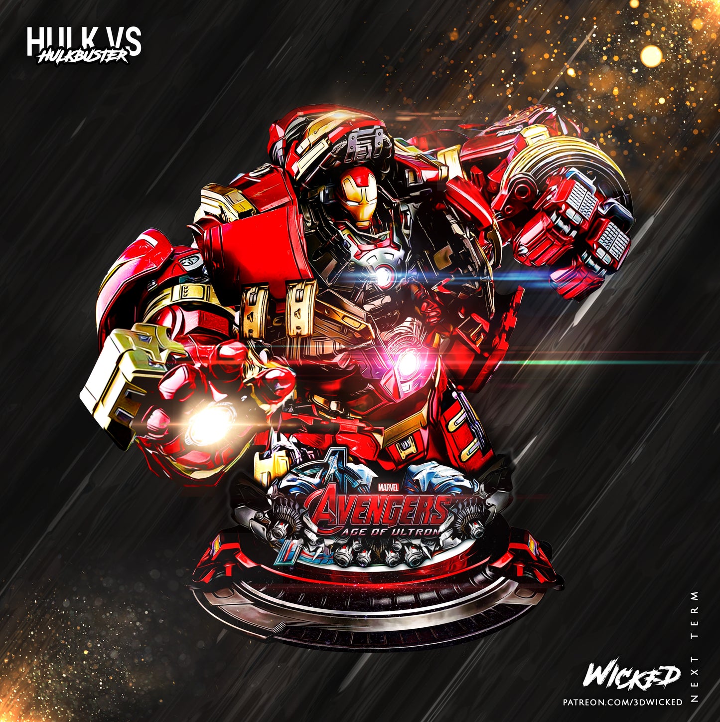 Hulkbuster Age of Ultron Bust