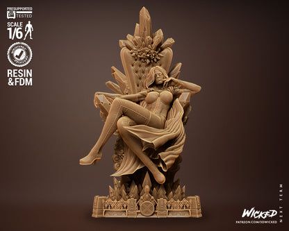 Emma Frost Statue