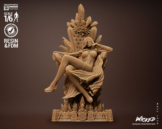 Emma Frost Statue