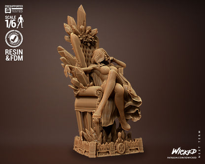 Emma Frost Statue