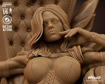 Emma Frost Statue